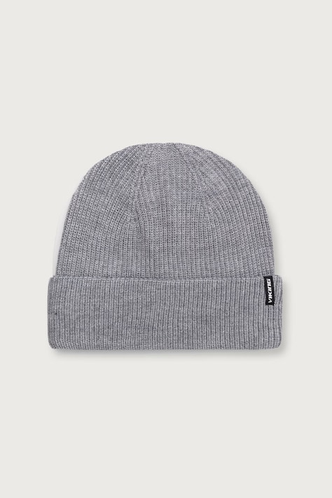 Viking Czapka beanie z dodatkiem wełny Tigna szara 215/26/1982