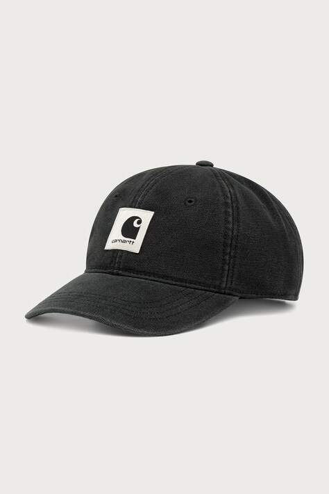 Carhartt WIP Canvas Cap czapka z daszkiem bawełniana zielona I037182.3T606