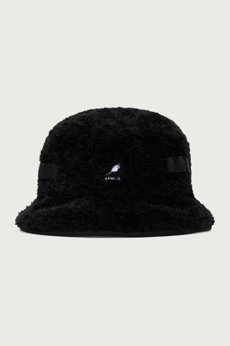 Kangol Kapelusz bucket FAUX SHEARLING UTILITY czarny K5355.BK001