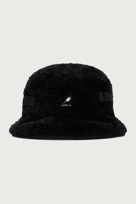 Kangol Kapelusz bucket FAUX SHEARLING UTILITY czarny K5355.BK001