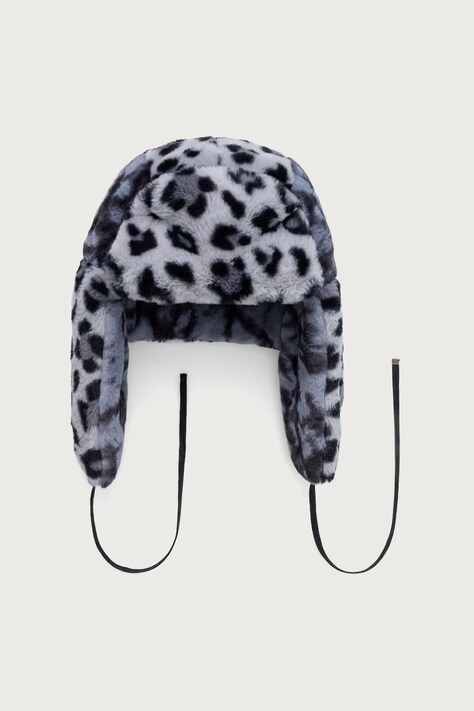 Kangol Czapka WILD FUR TRAPPER niebieska K5345.MG004
