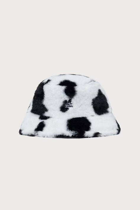 Kangol Kapelusz bucket damski FAUX FUR BUCKET biały K4370.SP103