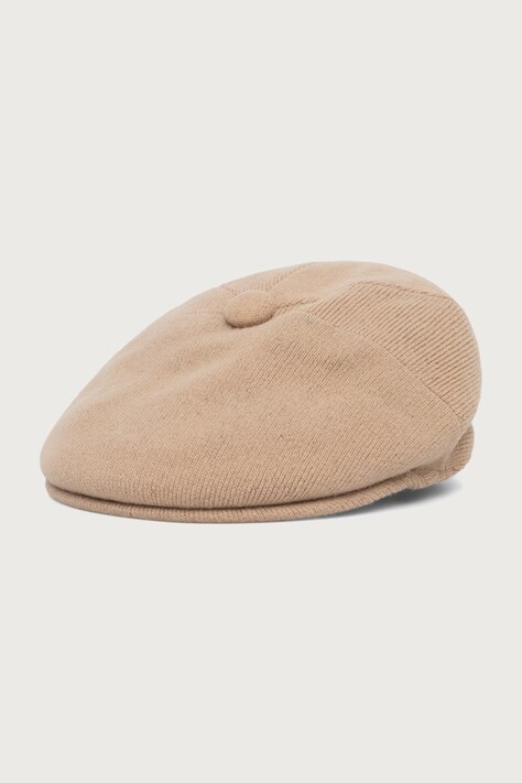 Kangol Kaszkiet z wełną WOOL PANEL 575 beżowy K3771.WT216