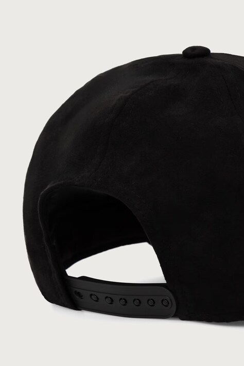 New Era кепка FAUX SUEDE E-FRAME — AW26-CAUZG9, чорний — фото 3