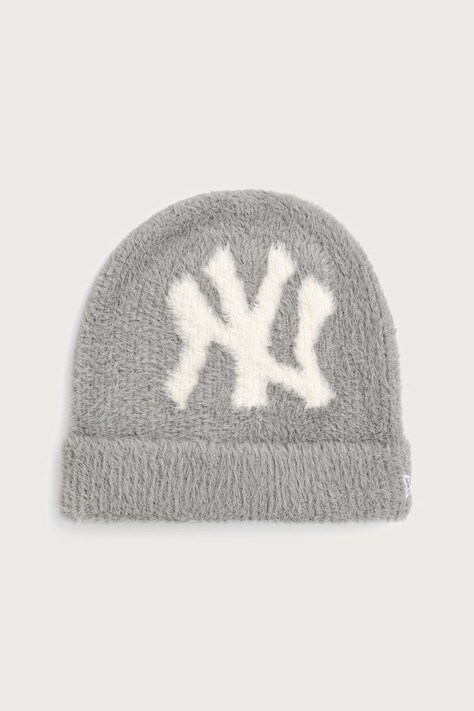 New Era Czapka FLUFFY MOHAIR 2 szara 60915890
