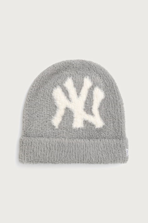 New Era Czapka FLUFFY MOHAIR 2 szara 60915890