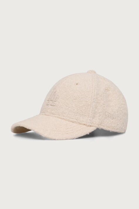 New Era czapka z daszkiem WINTER BORG 9FORTY® MC beżowa 60915791