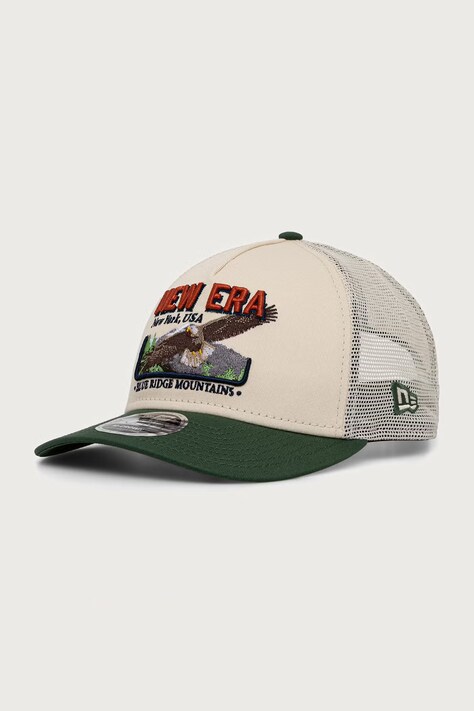 New Era czapka z daszkiem trucker GRAPHIC 9FORTY®MC AF TRUKR beżowa 60915801