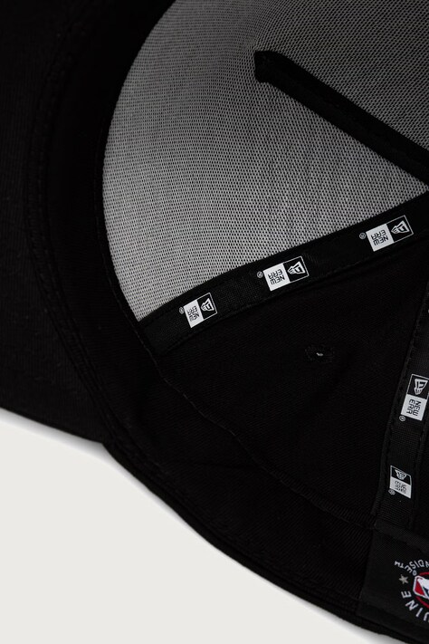 New Era кепка бавовняна METALLIC OUTLINE E-FRAME — AW26-CAUZHN, чорний — фото 4