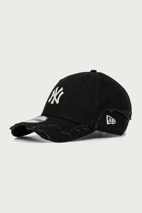 New Era czapka z daszkiem bawełniana STITCHED 9FORTY® czarna 60915981