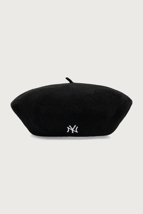 New Era Beret wełniany WOOL SCRIPT czarny 60915736