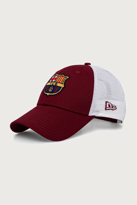 New Era czapka z daszkiem LEAGUE 9FORTY® BARCELONA FC bordowa 60940760