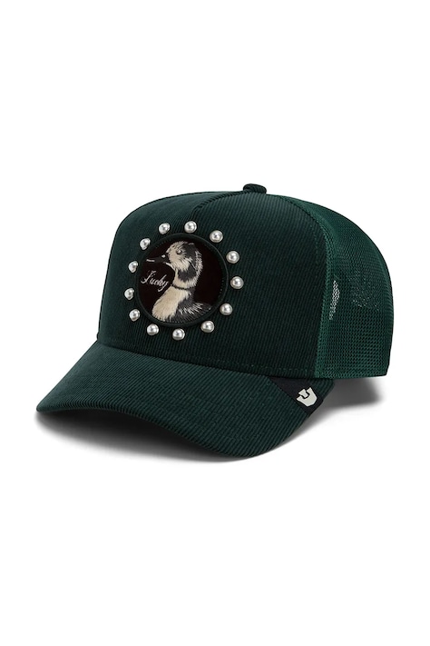 Goorin Bros Czapka z daszkiem Lucky in Pearls zielona 101.3410