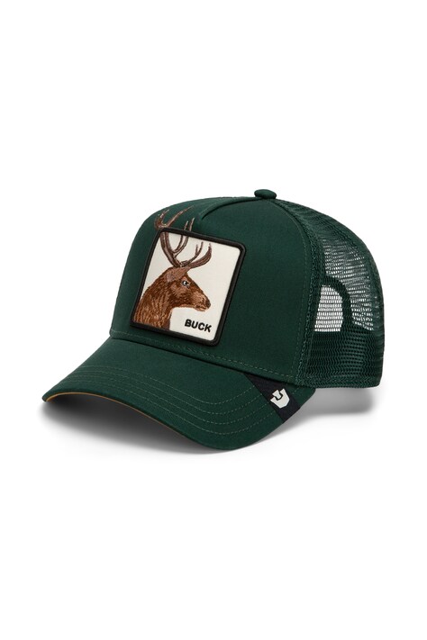 Goorin Bros Czapka z daszkiem trucker Over the Line Buck zielona 101.3740