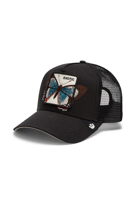 Goorin Bros Czapka z daszkiem trucker Over the Line Butterfly czarna 101.3178