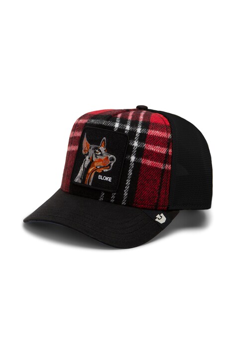 Goorin Bros Czapka z daszkiem trucker z dodatkiem wełny Brit Bloke czarna 101.3435