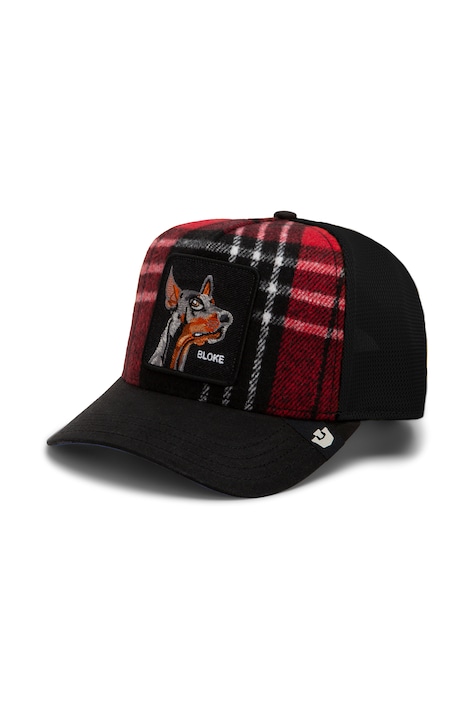 Goorin Bros Czapka z daszkiem trucker z dodatkiem wełny Brit Bloke czarna 101.3435