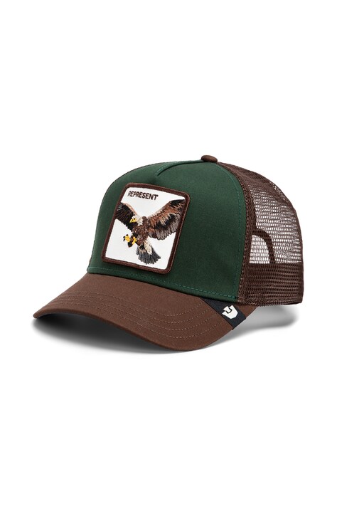 Goorin Bros Czapka z daszkiem trucker Represent Eagle Trucker zielona 101.2993