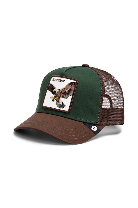 Goorin Bros Czapka z daszkiem trucker Represent Eagle Trucker zielona 101.2993