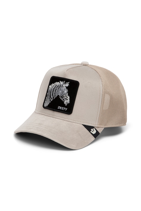 Goorin Bros Czapka z daszkiem trucker welurowa Velour Zesty beżowa 101.3679