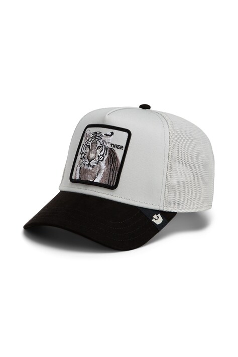 Goorin Bros Czapka z daszkiem trucker Suede Tiger szara 101.3833