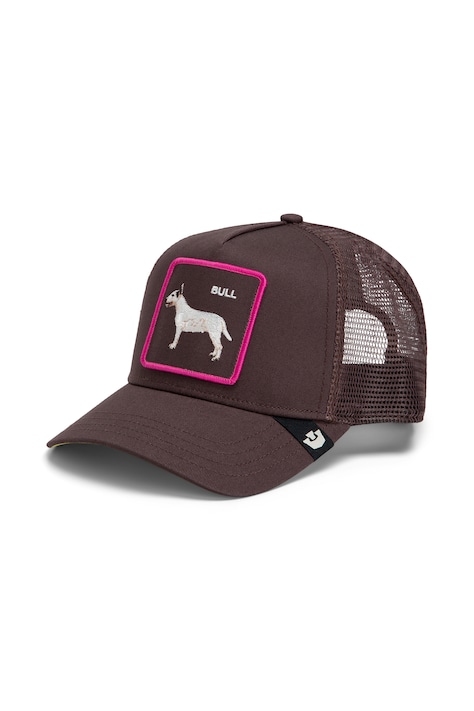 Goorin Bros Czapka z daszkiem trucker Shadow Bull Terrier brązowa 101.3412