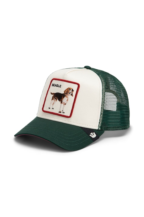 Goorin Bros Czapka z daszkiem trucker Shadow Beagle biała 101.3415