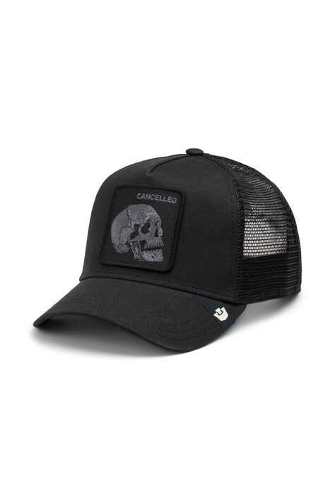 Goorin Bros Czapka z daszkiem trucker Tonal Skull czarna 101.3712