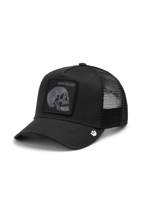 Goorin Bros Czapka z daszkiem trucker Tonal Skull czarna 101.3712