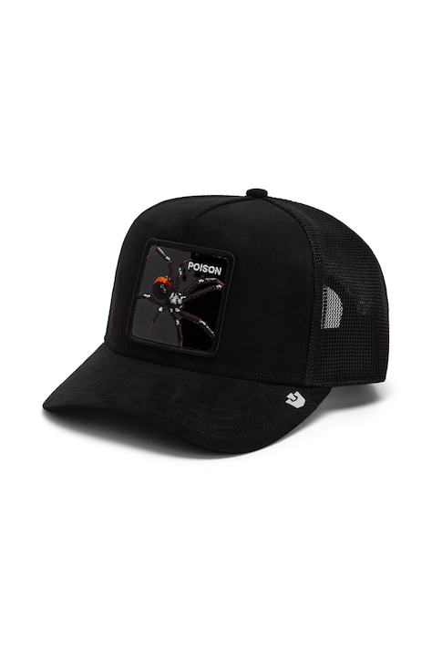 Goorin Bros Czapka z daszkiem trucker Black Out Spider czarna 101.3837