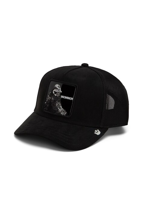 Goorin Bros Czapka z daszkiem trucker Black Out Rooster czarna 101.3838