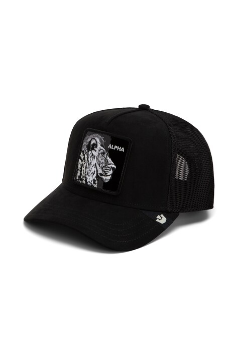 Goorin Bros Czapka z daszkiem trucker Black Out Lion czarna 101.3839