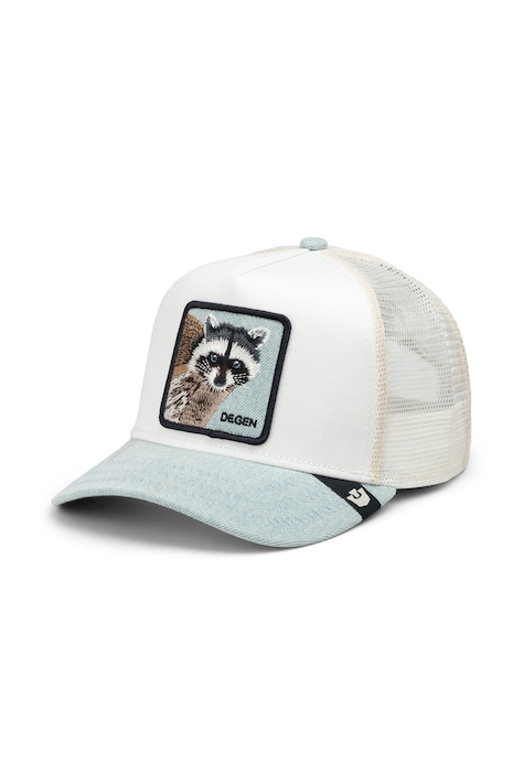 Goorin Bros Czapka z daszkiem trucker Denim Degen biała 101.3153