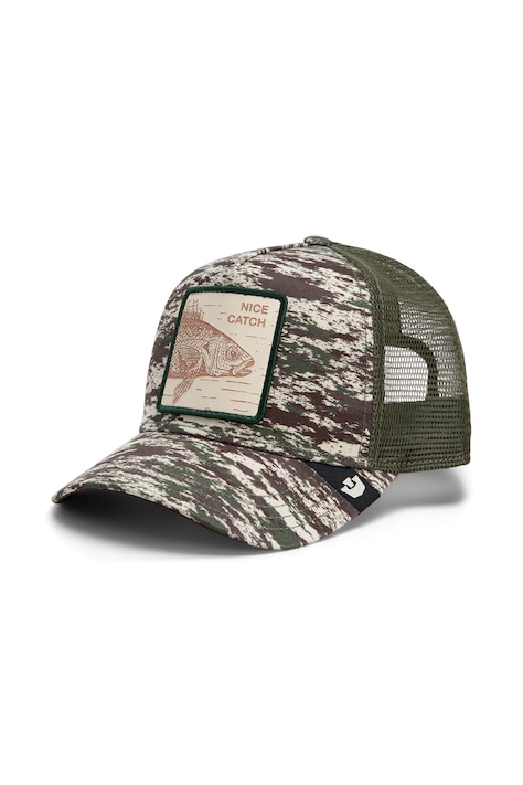 Goorin Bros Czapka z daszkiem trucker Camo Engraved Bass zielona 101.3673