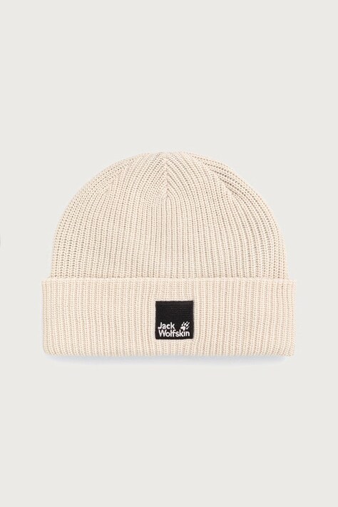 Jack Wolfskin Czapka PERGAMON BEANIE beżowa A66719