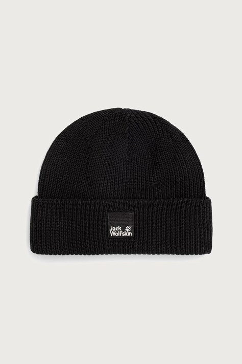 Jack Wolfskin Czapka PERGAMON BEANIE czarna A66719