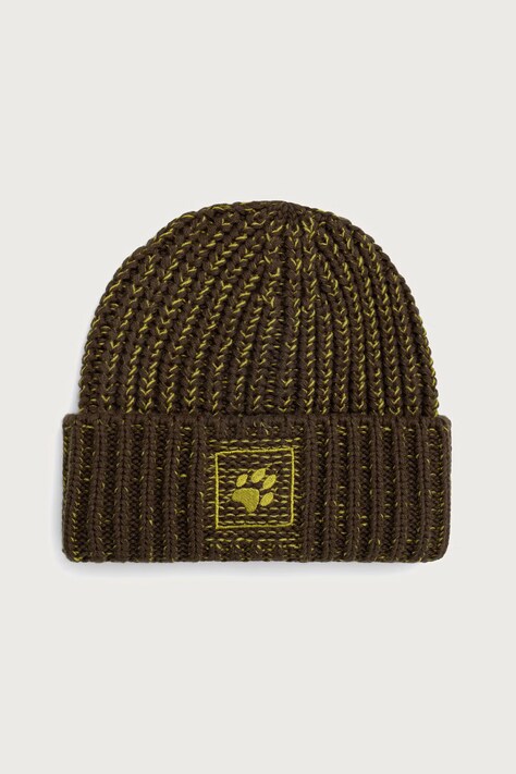 Jack Wolfskin Czapka beanie BADGE zielona A66188