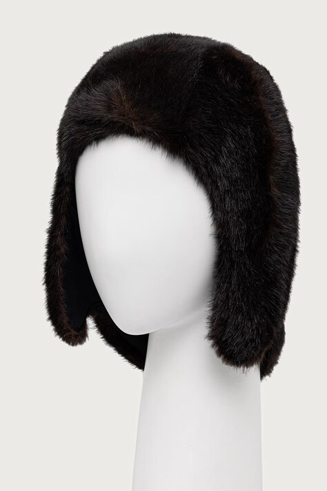 MM6 Maison Margiela czapka brązowa S52TC0067-M35637