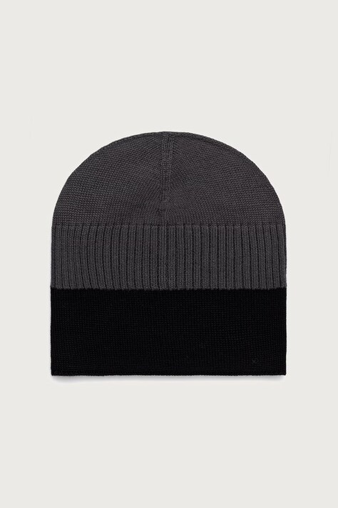 MM6 Maison Margiela czapka beanie z wełną szara S52TB0023-M13282