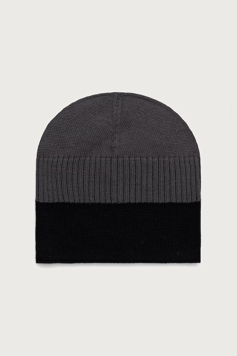 MM6 Maison Margiela czapka beanie z wełną szara S52TB0023-M13282