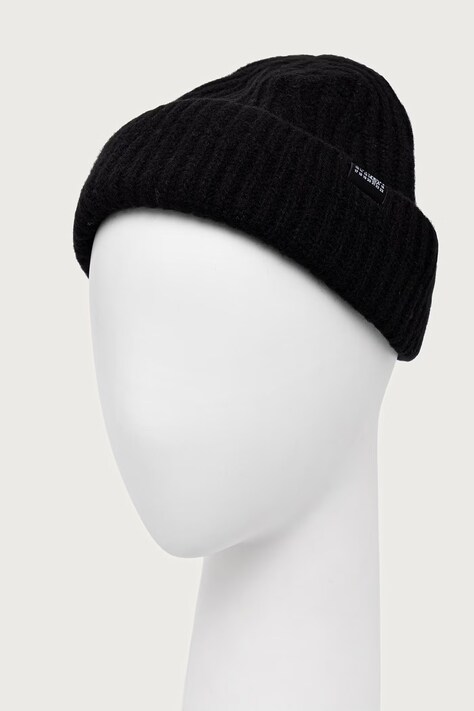 MM6 Maison Margiela căciulă cu lână neagră S52TB0016-M13285