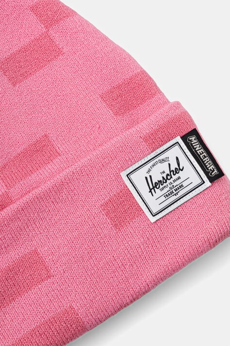 Herschel шапка beanie Minecraft Elmer — AW26-CAUZP2, рожевий — фото 2