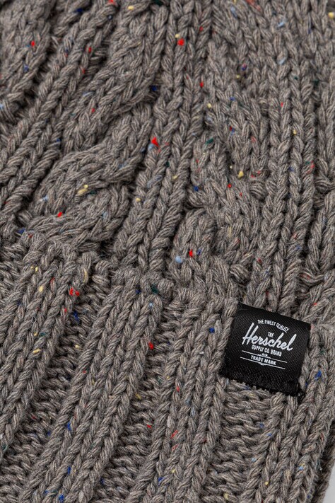 Herschel шапка beanie з додаванням вовни Ellis Cable — AW26-CAUZP8, сірий — фото 3