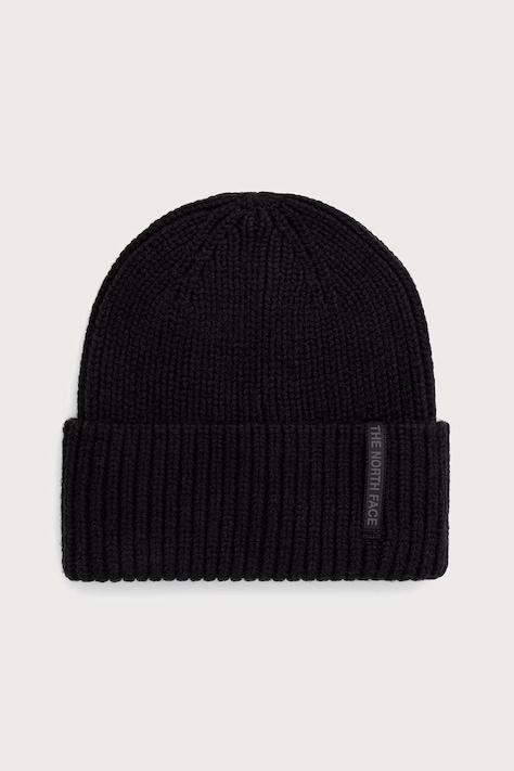The North Face Czapka z wełny merino czarna NF0A8HMRJK31