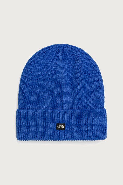 The North Face Beanie kapa MINI LOGO modra NF0A8HMFCZ61