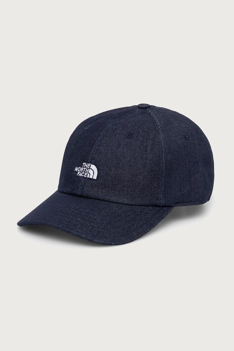 The North Face Czapka z daszkiem bawełniana Norm granatowa NF0A8CGKAL71