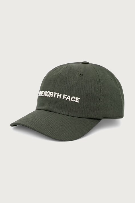 The North Face Καπέλο με γείσο με βαμβάκι Norm πράσινο NF0A7WHPW951