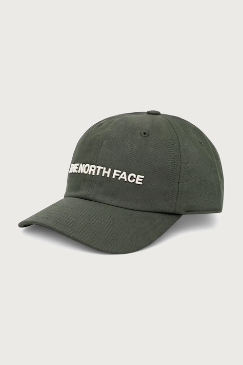 The North Face Καπέλο με γείσο με βαμβάκι Norm πράσινο NF0A7WHPW951
