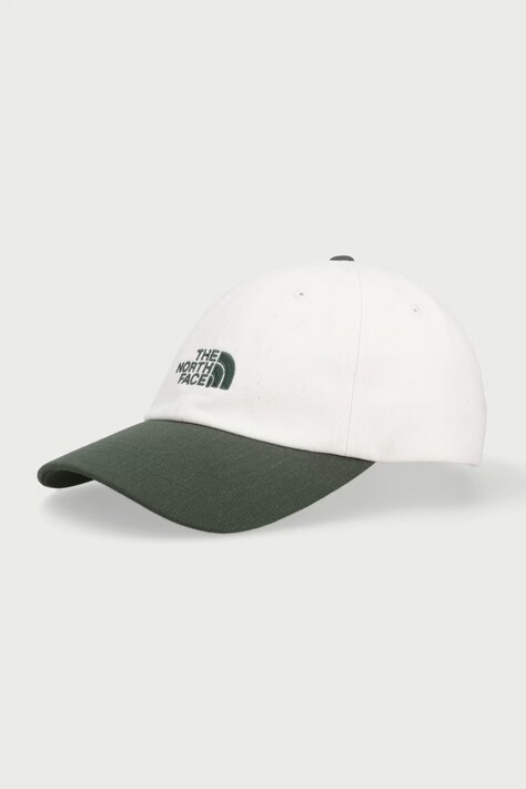 The North Face czapka bejsbolówka z bawełną Norm beżowa NF0A7WHOW951