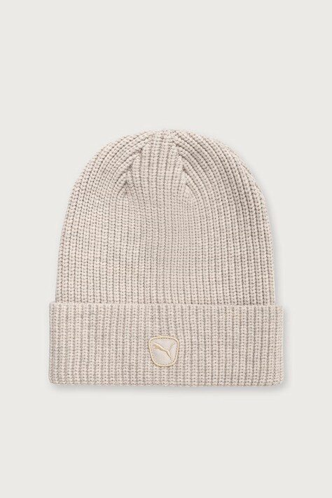 Puma czapka beanie beżowa 027356